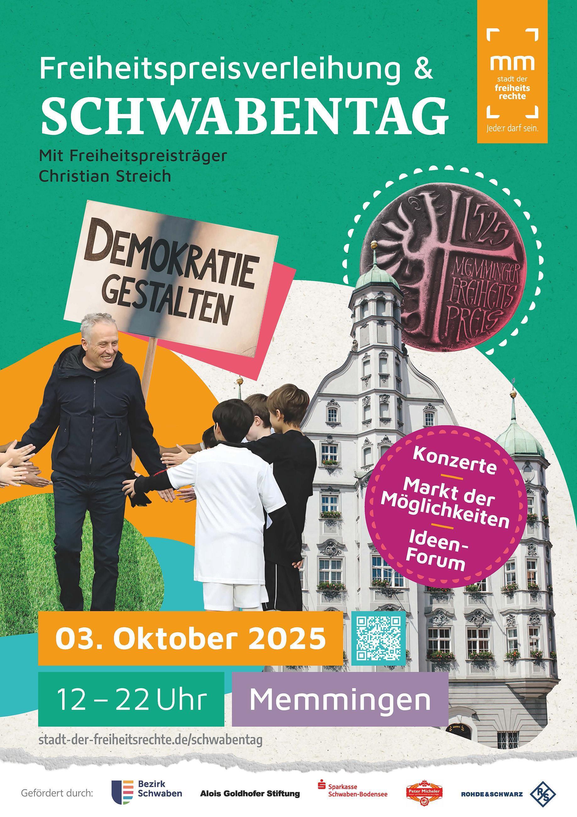 »Demokratie gestalten«: Schwabentag in Memmingen